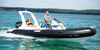 Patrouille côtière de bateau gonflable rigide compact de 5,8 m