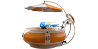 Rassembler un barbecue en fibre de verre DONUT BOAT Resort Use