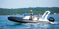 Patrouille côtière de bateau gonflable rigide compact de 5,8 m