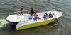 BATEAU PARASAIL en fibre de verre de 35 pieds à usage commercial