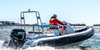 Patrouille côtière de bateau gonflable rigide compact de 5,8 m