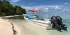 Excursions aquatiques en bateau Panga en fibre de verre de 32 pieds